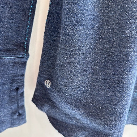 Lululemon Open Your Heart long sleeve crew neck navy sz 6 - Picture 4 of 10